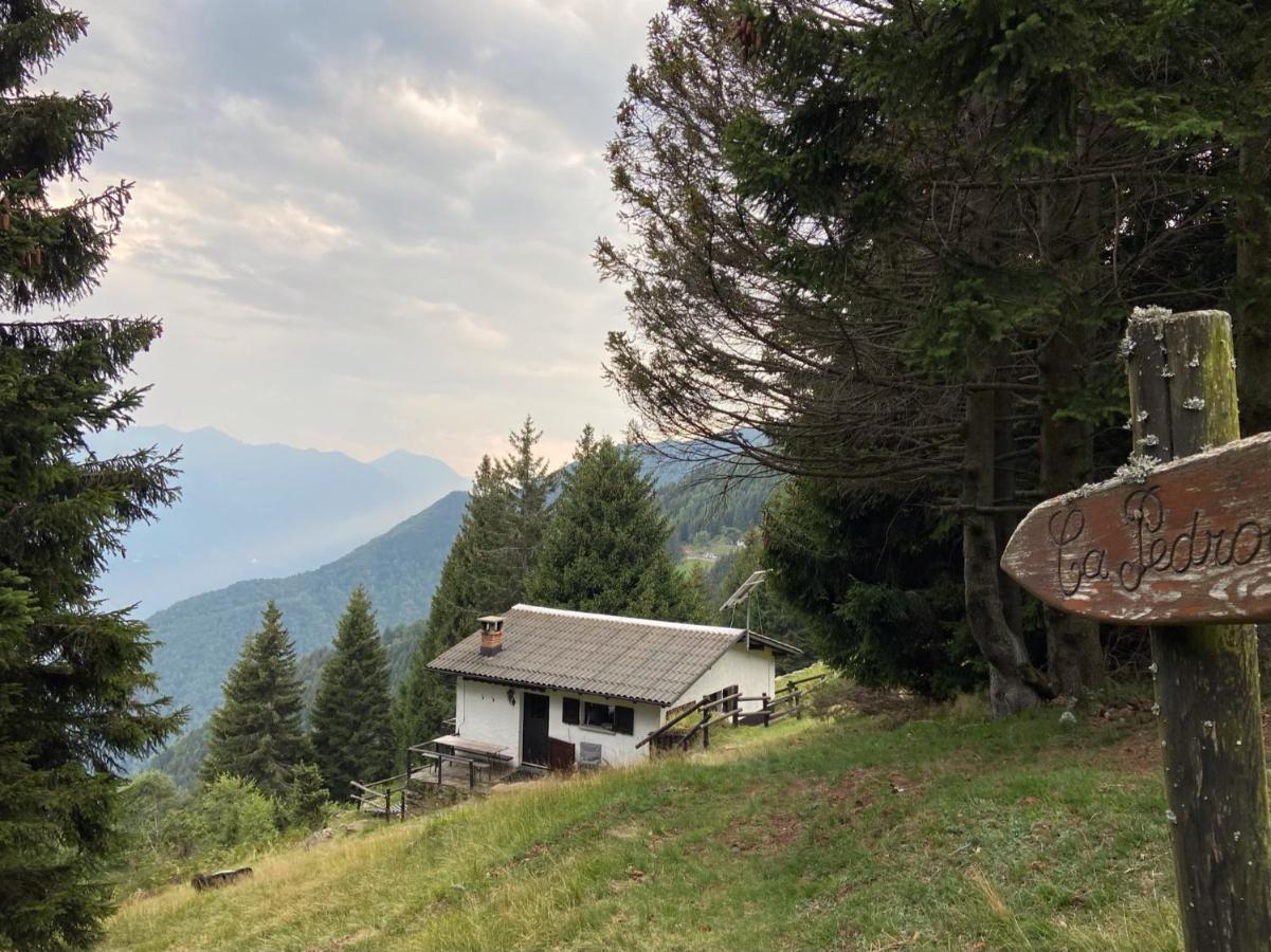 Do-Minus Boutique Home & Private Spa Ca Pedrot Mountain Cottage Monte Carasso Exteriör bild