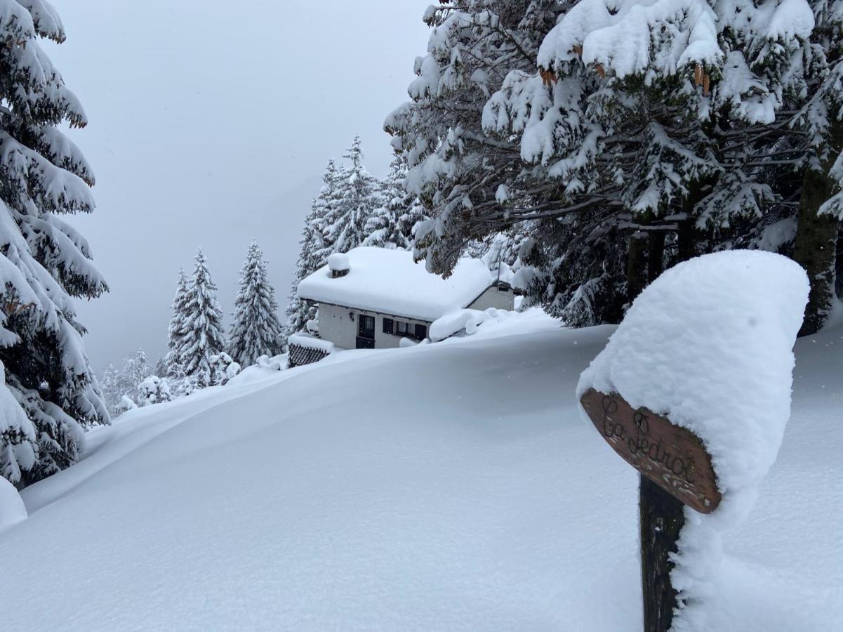 Do-Minus Boutique Home & Private Spa Ca Pedrot Mountain Cottage Monte Carasso Exteriör bild